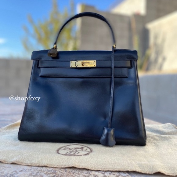 Hermes Handbags - SOLD Hermès Kelly Vintage 28 Retourne Satchel